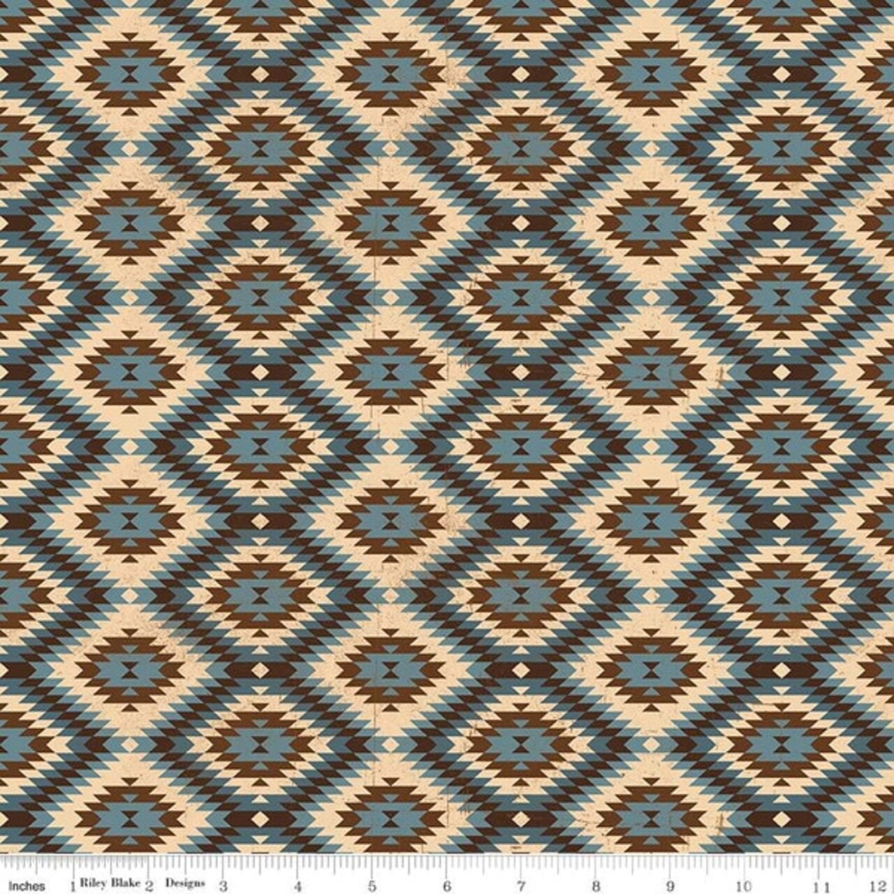 Southwest in Denim (c16621-denim) | John Wayne American West | Riley Blake Designs | Riley Blake
